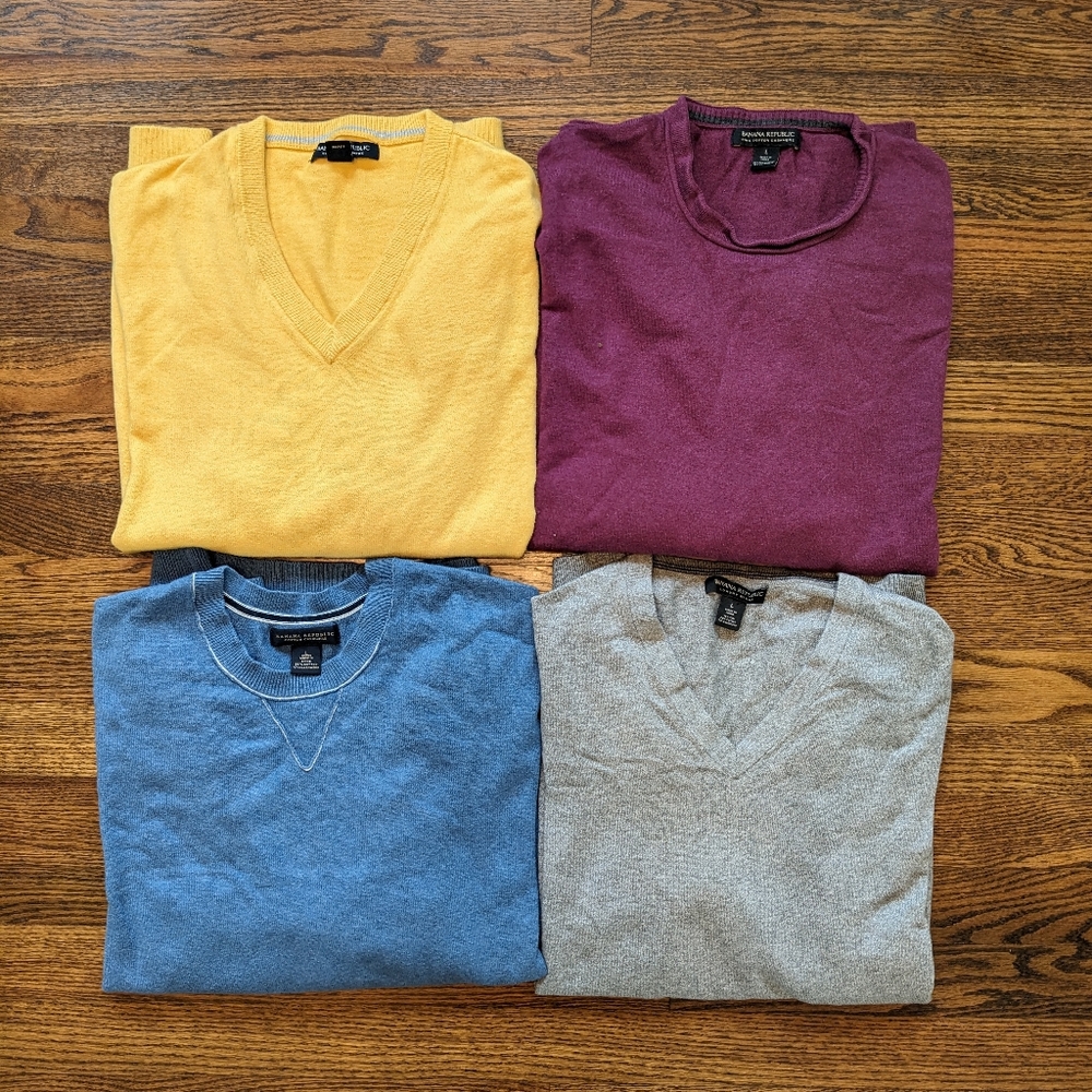 Banana Republic Cashmere Blend Sweater Bundle